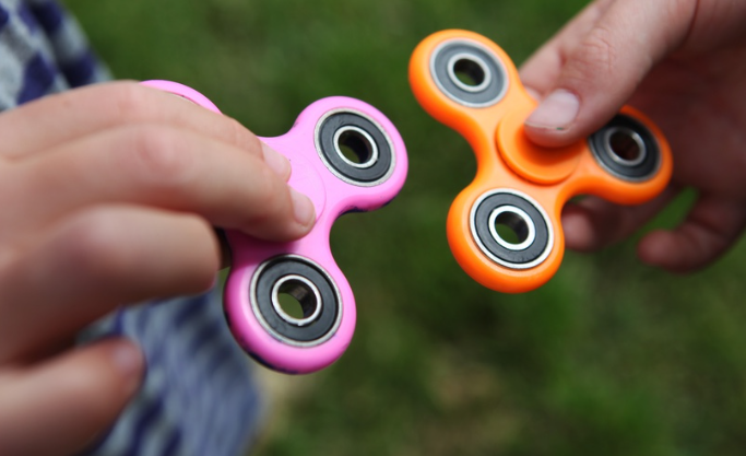 this image shows Classroom Review Spinner