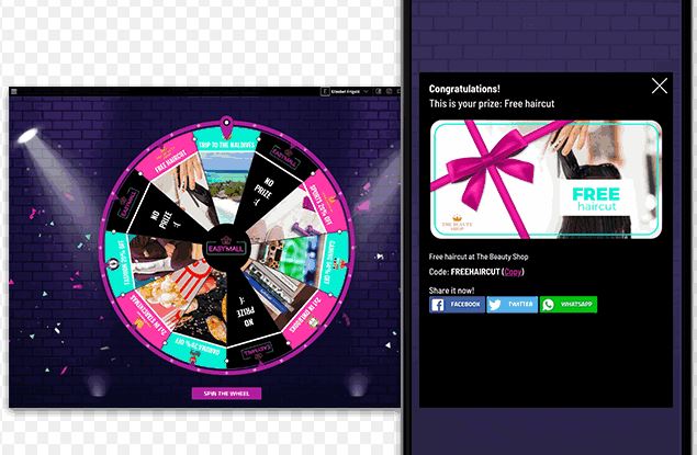 this image shows Spin the Wheel Apps for Events