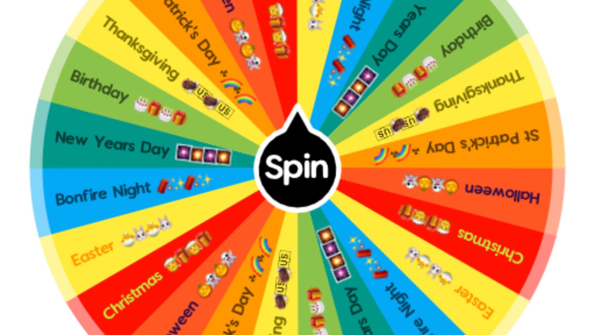 Spin Wheel Games for Virtual Holiday Celebrations