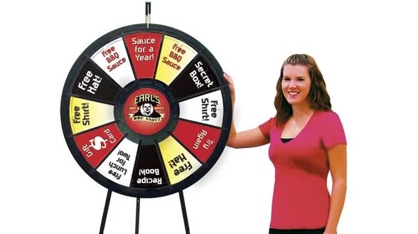 this image shows Spin the Wheel for Fundraising Initiatives