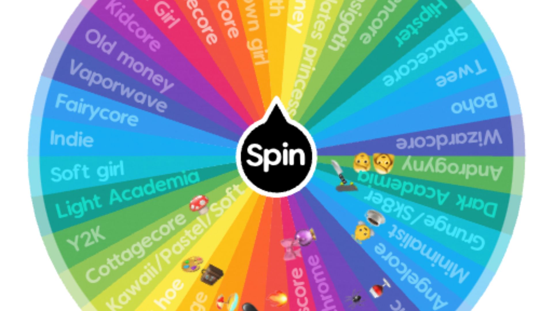 this image shows one of the Spin Wheel Designs