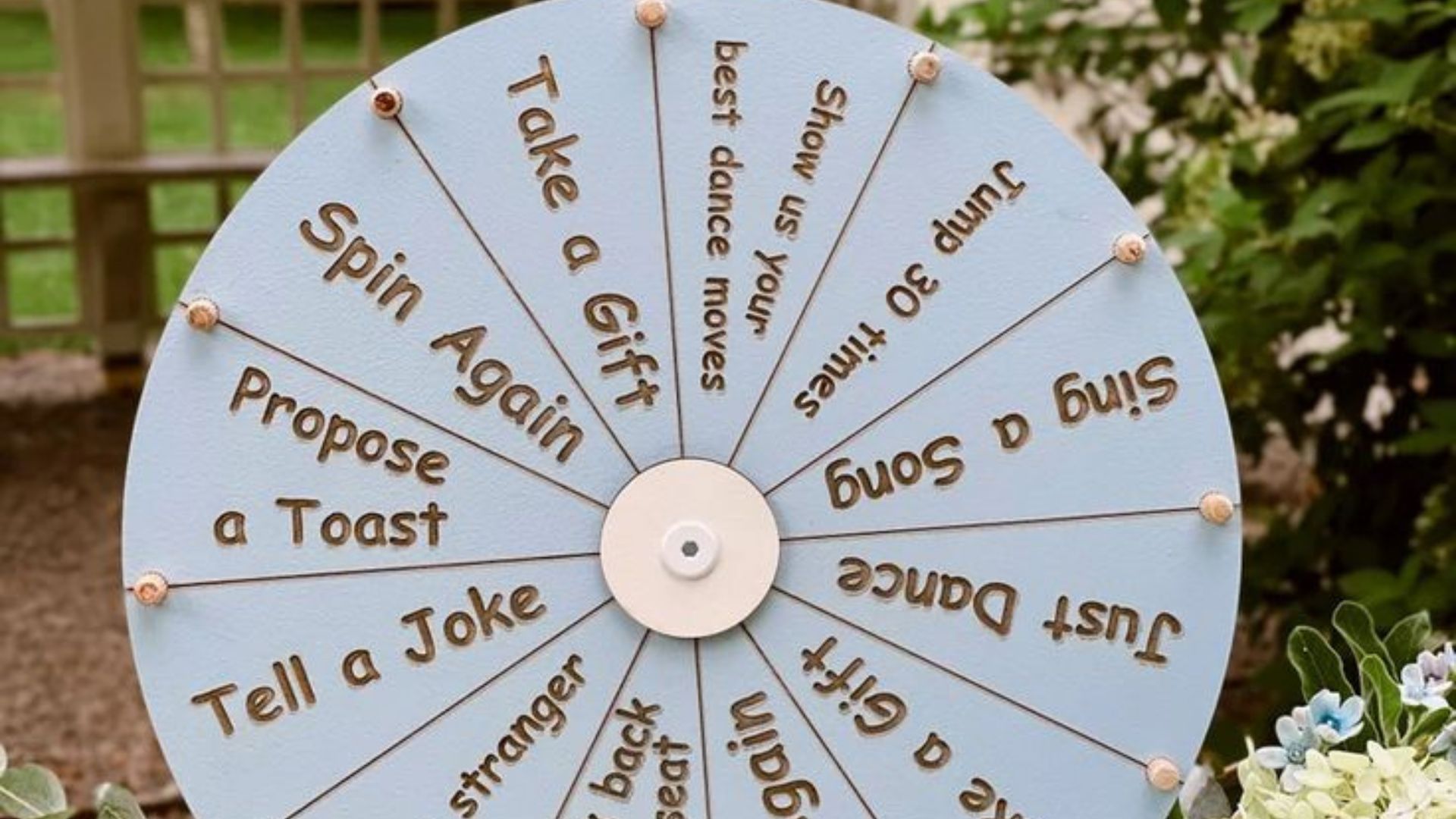 this image shows Spin Wheel Ideas for Anniversary Celebrations