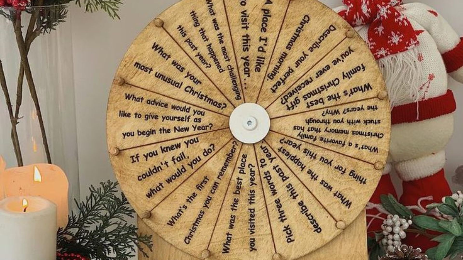 this image shows Spin Wheel for Family Game Nights