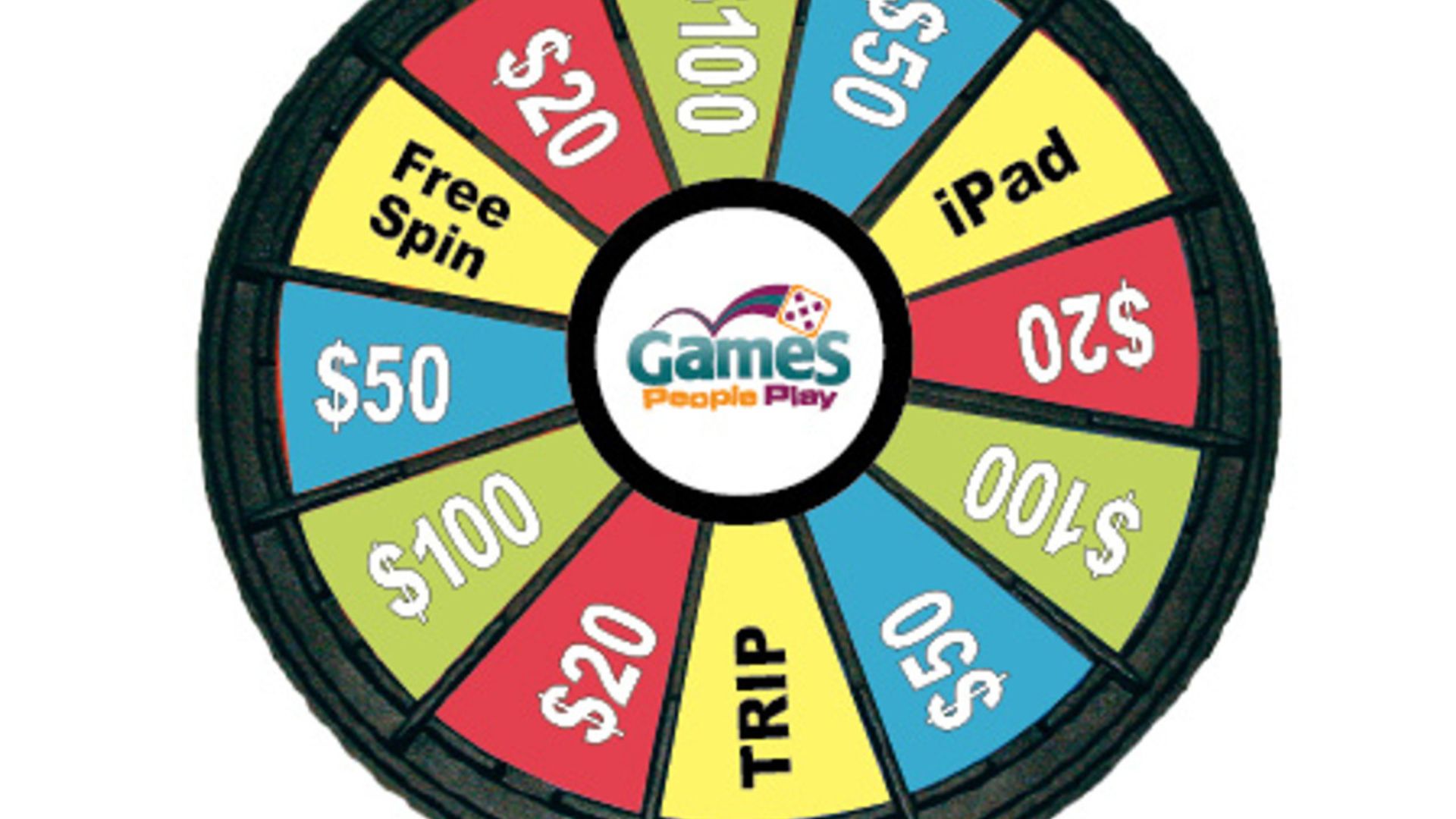 this image shows one of the Spin Wheel Templates
