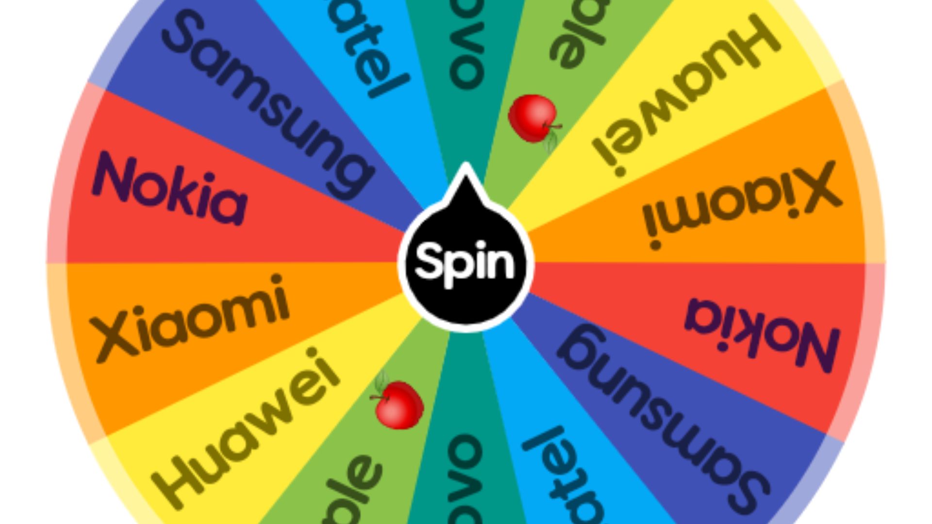 A Spin Wheel for Mobile Devices